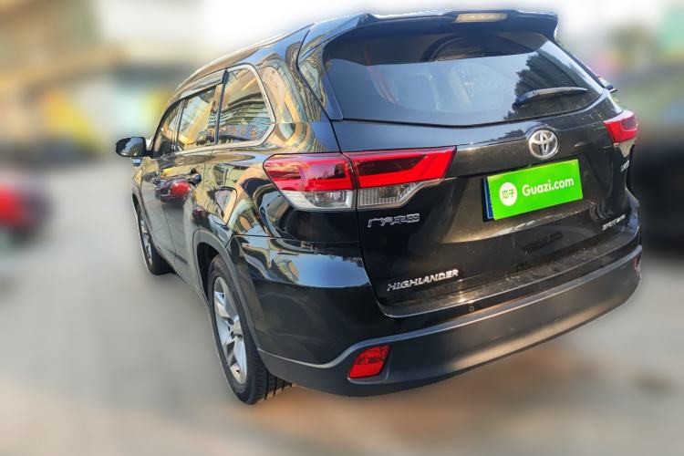 Used Toyota Highlander 2018 2.0T Four-Wheel Drive Luxury Version 7 Seats China VI Standard Rear Left 45 Deg