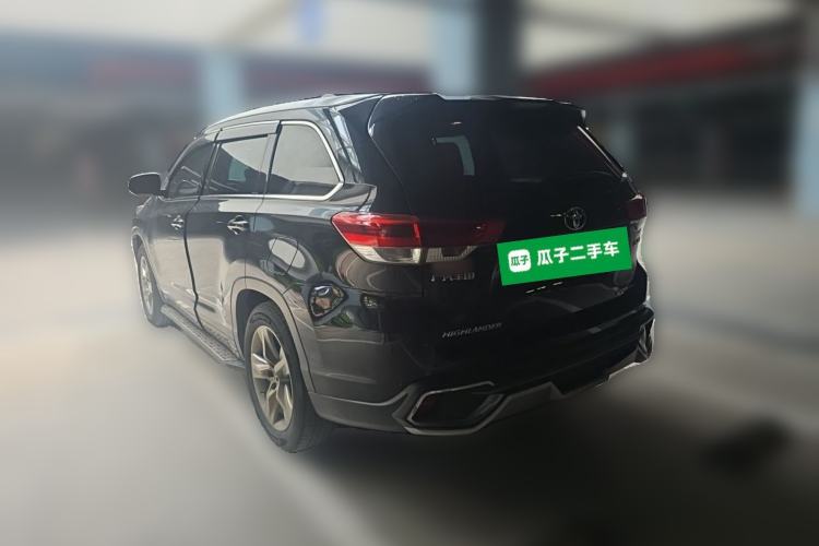 Used Toyota Highlander 2018 2.0T Four-Wheel Drive Luxury Version 7 Seats China VI Standard Rear Left 45 Deg
