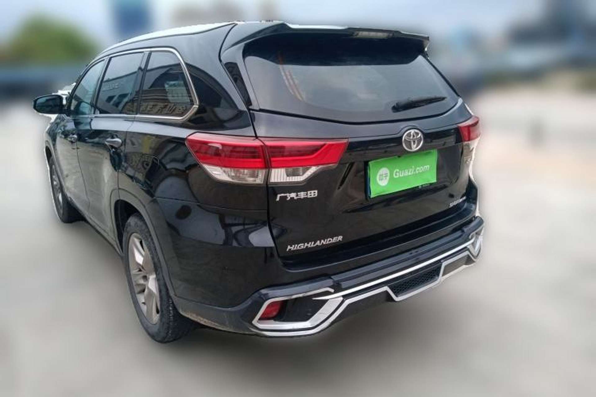 Used Toyota Highlander 2018 2.0T Four-Wheel Drive Luxury Version 7 Seats China VI Standard Rear Left 45 Deg