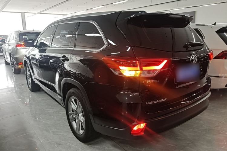 Used Toyota Highlander 2018 2.0T Four-Wheel Drive Prestige Version 7 Seats China VI Standard Rear Left 45 Deg