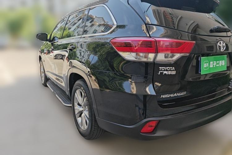 Used Toyota Highlander 2018 2.0T Four-Wheel Drive Elite Edition 7 Seats China V Standard Rear Left 45 Deg