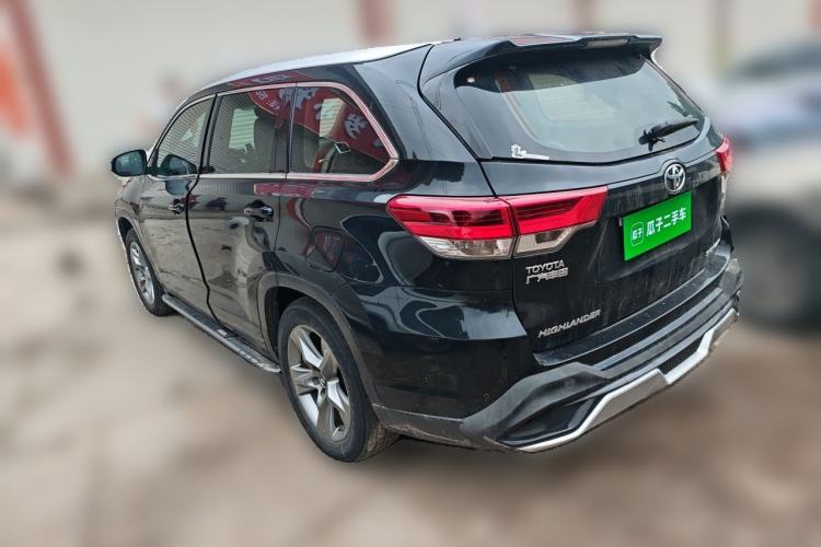 Used Toyota Highlander 2018 2.0T Four-Wheel Drive Prestige Version 7 Seats China VI Standard Rear Left 45 Deg