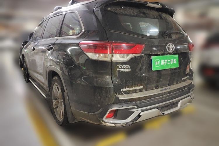 Used Toyota Highlander 2018 2.0T Four-Wheel Drive Prestige Version 7 Seats China VI Standard Rear Left 45 Deg