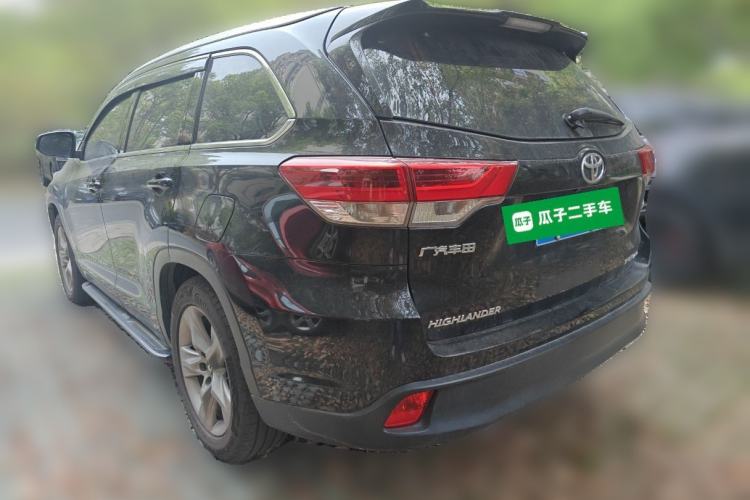 Used Toyota Highlander 2018 2.0T Four-Wheel Drive Prestige Version 7 Seats China VI Standard Rear Left 45 Deg