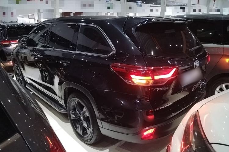 Used Toyota Highlander 2018 2.0T Four-Wheel Drive Knight Edition 7 Seats China VI Standard Rear Left 45 Deg