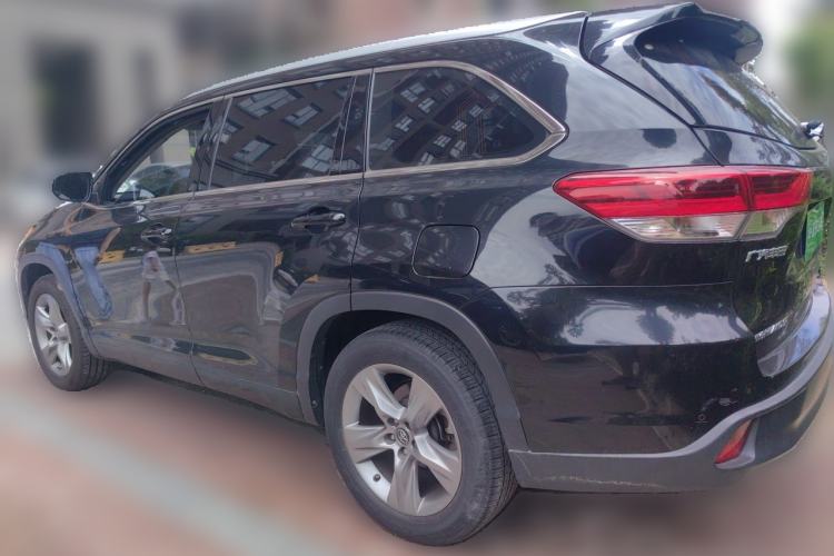 Used Toyota Highlander 2018 2.0T Four-Wheel Drive Prestige Version 7 Seats China VI Standard Rear Left 45 Deg