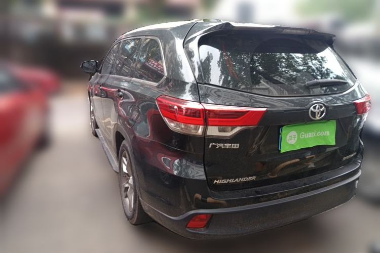 Used Toyota Highlander 2018 2.0T Four-Wheel Drive Luxury Version 7 Seats China VI Standard Rear Left 45 Deg