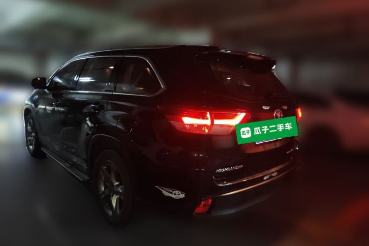 Used Toyota Highlander 2018 2.0T Four-Wheel Drive Supreme Edition 7-Seater China VI Rear Left 45 Deg