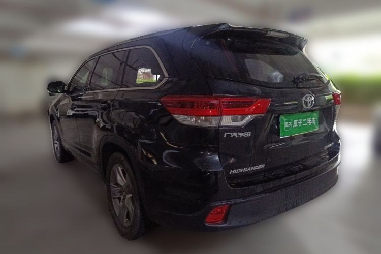 Used Toyota Highlander 2018 2.0T Four-Wheel Drive Supreme Edition 7-Seater China VI Rear Left 45 Deg