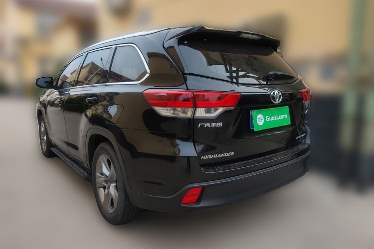 Used Toyota Highlander 2018 2.0T Four-Wheel Drive Prestige Version 7 Seats China VI Standard Rear Left 45 Deg