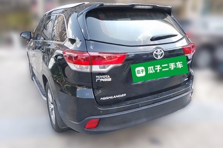 Used Toyota Highlander 2018 2.0T Four-Wheel Drive Elite Edition 7 Seats China V Standard Rear Left 45 Deg