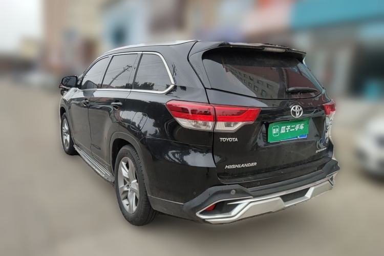 Used Toyota Highlander 2018 2.0T Four-Wheel Drive Luxury Edition 7 Seats China V Emission Standard Rear Left 45 Deg