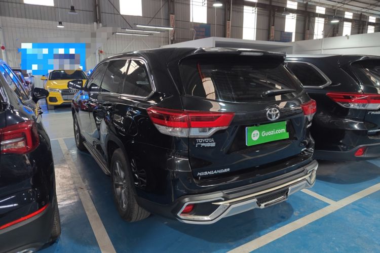 Used Toyota Highlander 2018 2.0T Four-Wheel Drive Elite Edition 7 Seats China V Standard Rear Left 45 Deg