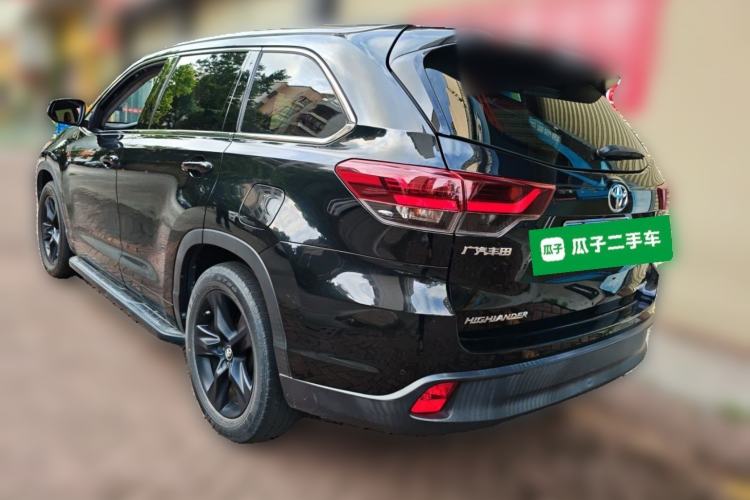 Used Toyota Highlander 2018 2.0T Four-Wheel Drive Knight Edition 7 Seats China VI Standard Rear Left 45 Deg