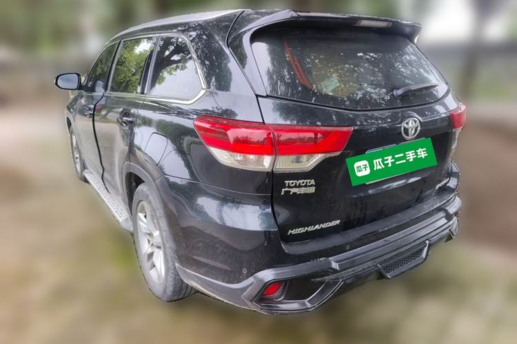 Used Toyota Highlander 2018 2.0T Four-Wheel Drive Luxury Version 7 Seats China VI Standard Rear Left 45 Deg