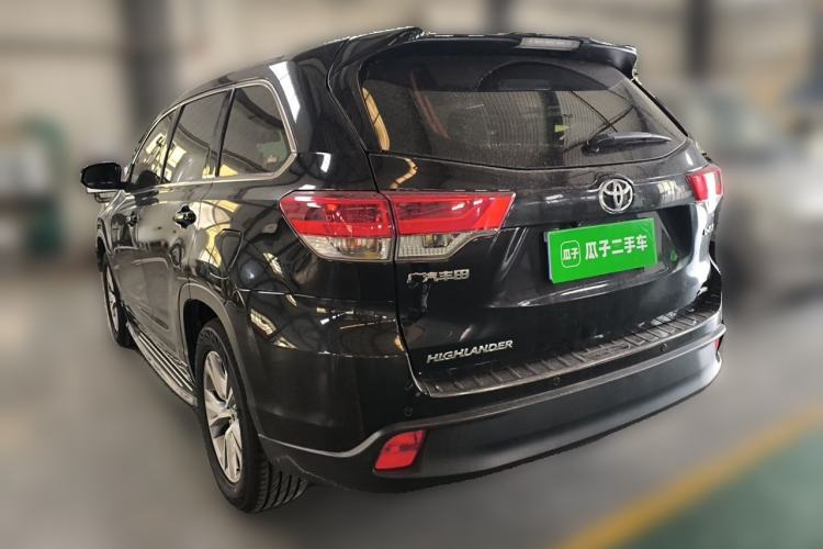 Used Toyota Highlander 2018 2.0T Four-Wheel Drive Elite Edition 7 Seats China VI Standard Rear Left 45 Deg