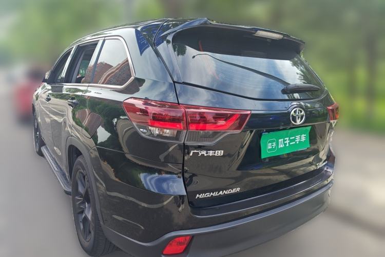 Used Toyota Highlander 2018 2.0T Four-Wheel Drive Luxury Version 7 Seats China VI Standard Rear Left 45 Deg