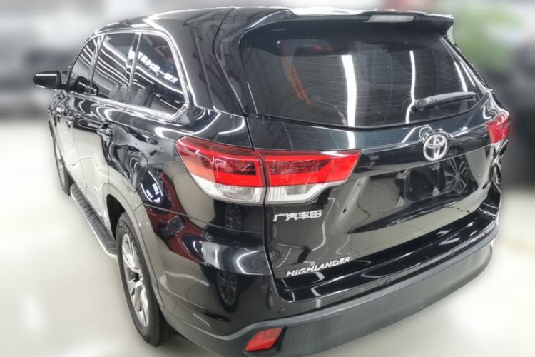 Used Toyota Highlander 2018 2.0T Two-Wheel Drive Elite Version 5 Seats China VI Standard Rear Left 45 Deg