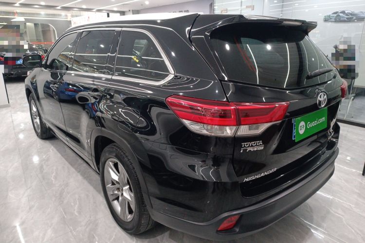 Used Toyota Highlander 2018 2.0T Four-Wheel Drive Luxury Version 7 Seats China VI Standard Rear Left 45 Deg