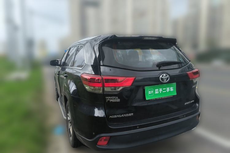 Used Toyota Highlander 2018 2.0T Four-Wheel Drive Prestige Version 7 Seats China VI Standard Rear Left 45 Deg
