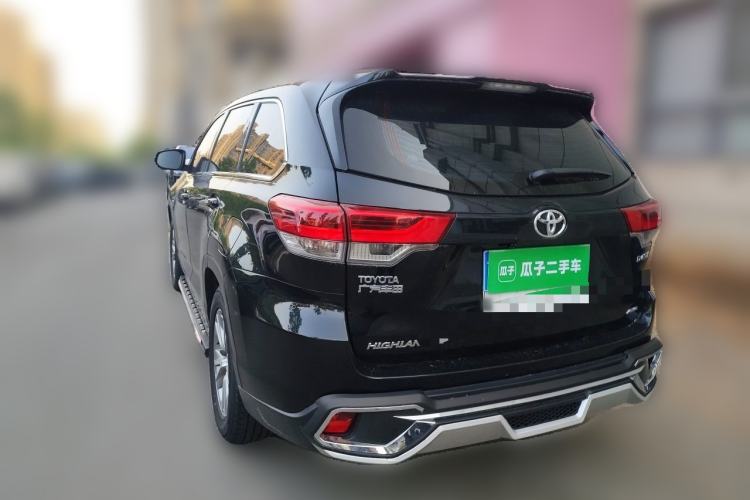 Used Toyota Highlander 2018 2.0T Four-Wheel Drive Elite Edition 7 Seats China V Standard Rear Left 45 Deg