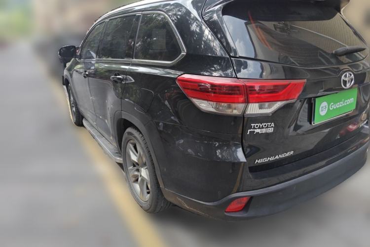 Used Toyota Highlander 2018 2.0T Four-Wheel Drive Luxury Version 7 Seats China VI Standard Rear Left 45 Deg