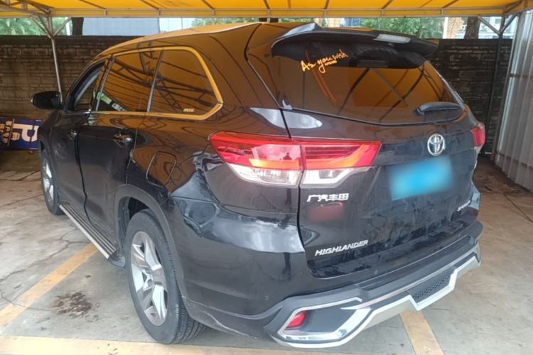 Used Toyota Highlander 2018 2.0T Four-Wheel Drive Luxury Version 7 Seats China VI Standard Rear Left 45 Deg