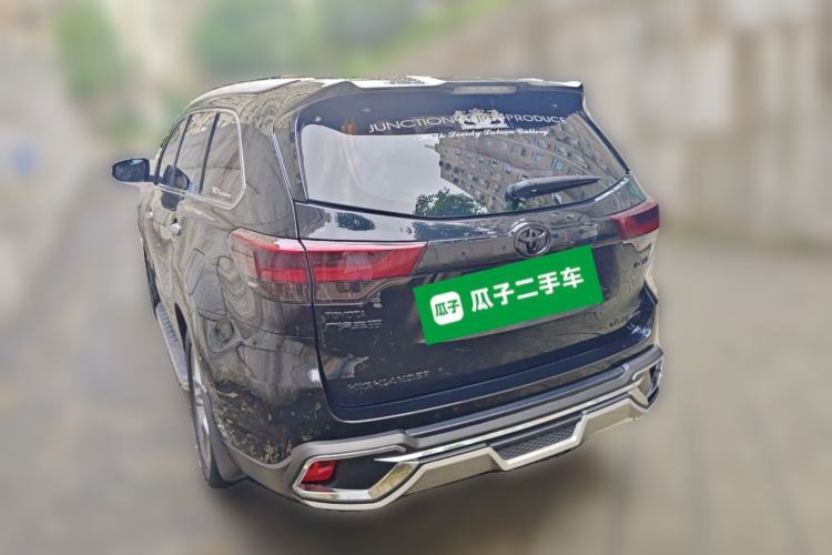 Used Toyota Highlander 2018 2.0T Two-Wheel Drive Prestige Edition 7 Seats China VI Standard Rear Left 45 Deg