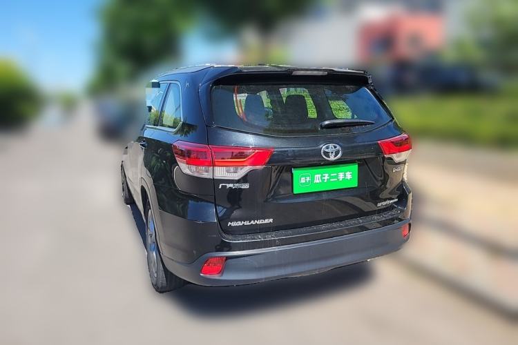 Used Toyota Highlander 2018 2.0T Four-Wheel Drive Luxury Version 7 Seats China VI Standard Rear Left 45 Deg