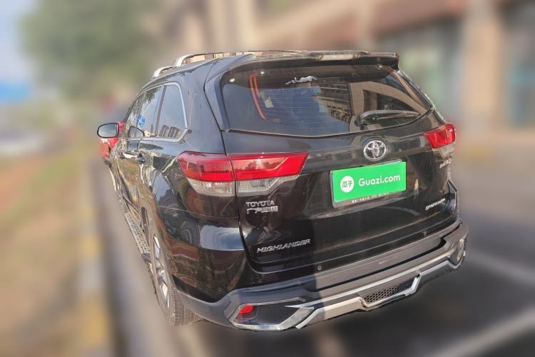 Used Toyota Highlander 2018 2.0T Four-Wheel Drive Prestige Version 7 Seats China V Emission Standard Rear Left 45 Deg