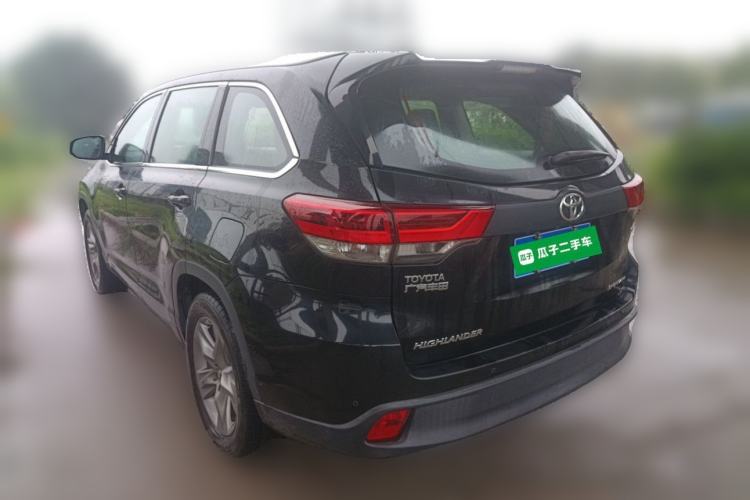 Used Toyota Highlander 2018 2.0T Four-Wheel Drive Luxury Edition 7 Seats China V Emission Standard Rear Left 45 Deg