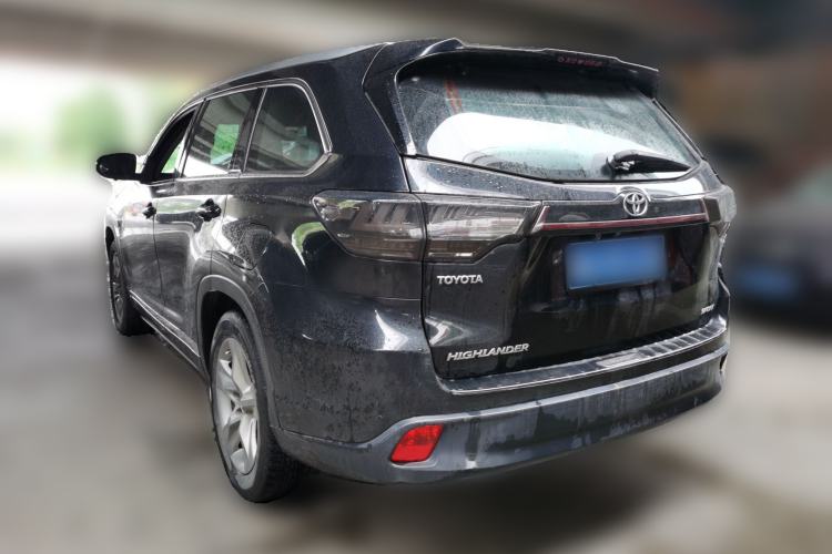 Used Toyota Highlander 2018 2.0T Two-Wheel Drive Prestige Edition 7 Seats China VI Standard Rear Left 45 Deg
