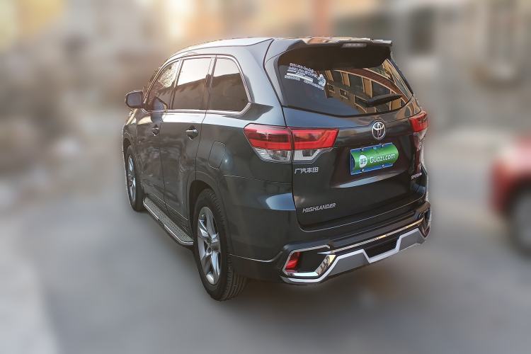 Used Toyota Highlander 2018 2.0T Four-Wheel Drive Luxury Version 7 Seats China VI Standard Rear Left 45 Deg