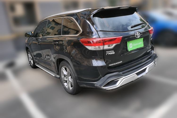 Used Toyota Highlander 2018 2.0T Four-Wheel Drive Luxury Edition 7 Seats China V Emission Standard Rear Left 45 Deg