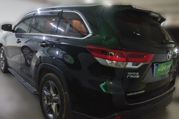Used Toyota Highlander 2018 2.0T Four-Wheel Drive Luxury Edition 7 Seats China V Emission Standard Rear Left 45 Deg