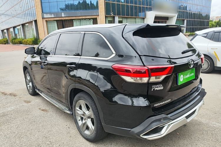 Used Toyota Highlander 2018 2.0T Two-Wheel Drive Luxury Edition 7 Seats China VI Standard Rear Left 45 Deg