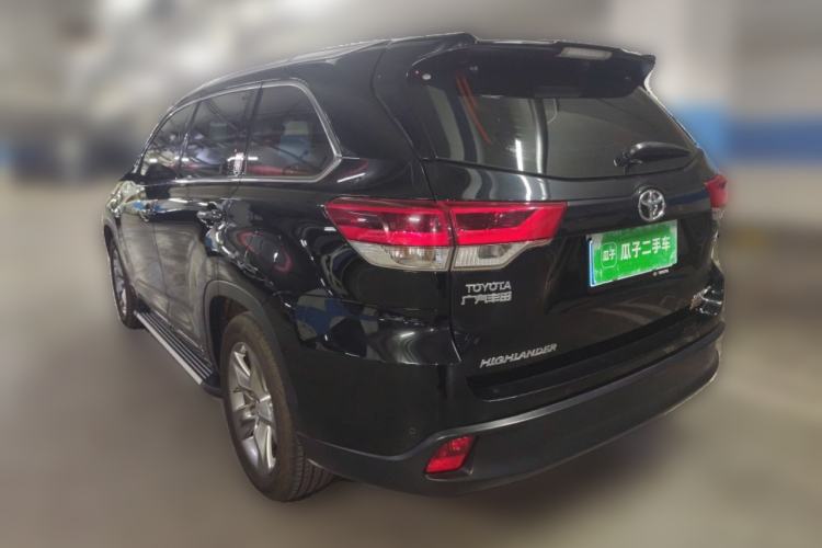 Used Toyota Highlander 2018 2.0T Four-Wheel Drive Prestige Version 7 Seats China V Emission Standard Rear Left 45 Deg