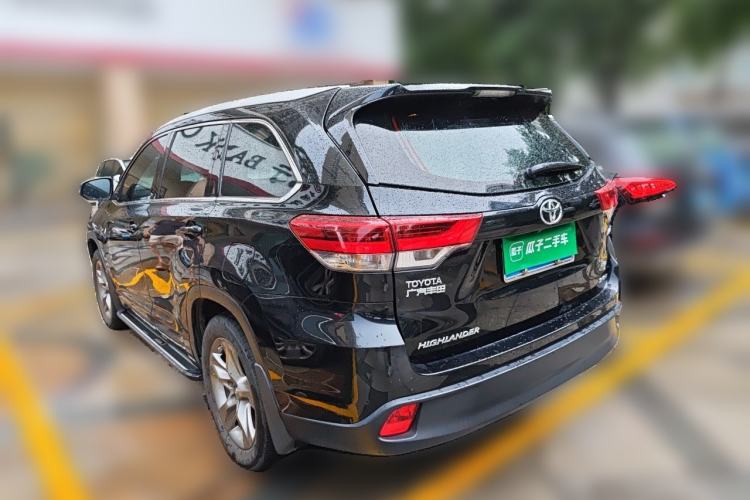 Used Toyota Highlander 2018 2.0T Two-Wheel-Drive Luxury Edition 7 Seats Emission Standard China V Rear Left 45 Deg