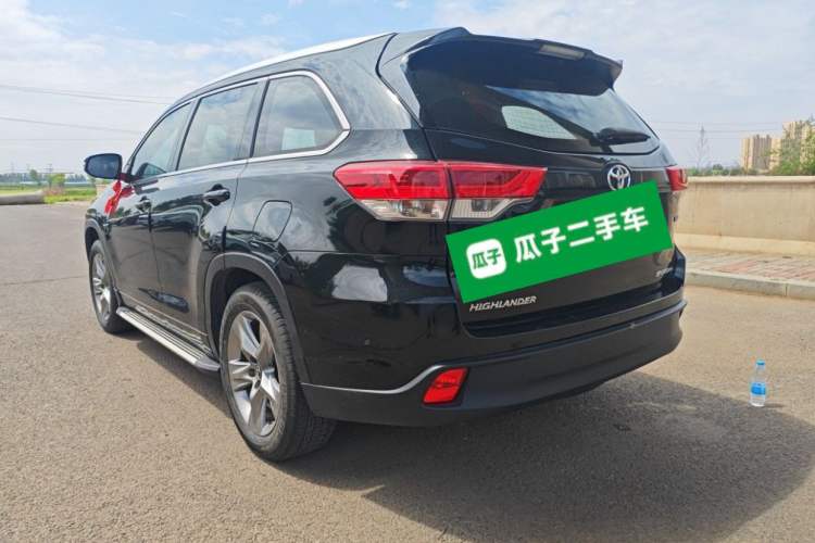 Used Toyota Highlander 2018 2.0T Four-Wheel Drive Luxury Version 7 Seats China VI Standard Rear Left 45 Deg