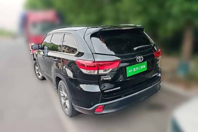 Used Toyota Highlander 2018 2.0T Four-Wheel Drive Luxury Version 7 Seats China VI Standard Rear Left 45 Deg