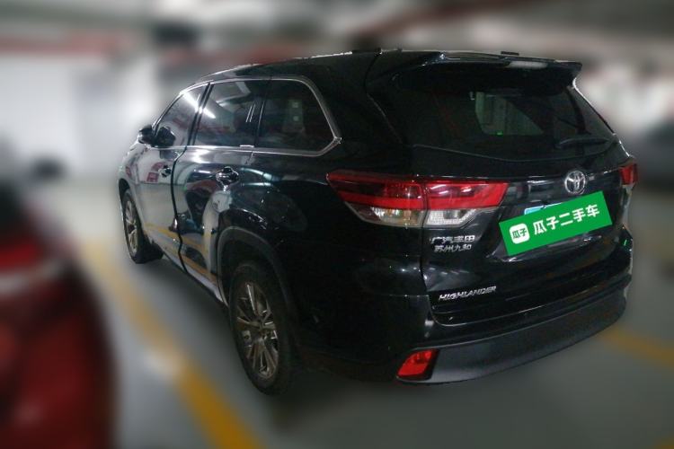 Used Toyota Highlander 2018 2.0T Two-Wheel Drive Elite Version 5 Seats China VI Standard Rear Left 45 Deg