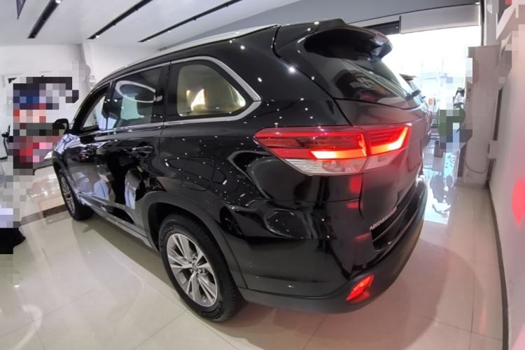 Used Toyota Highlander 2018 2.0T Two-Wheel Drive Elite Edition 7 Seats China VI Standard Rear Left 45 Deg
