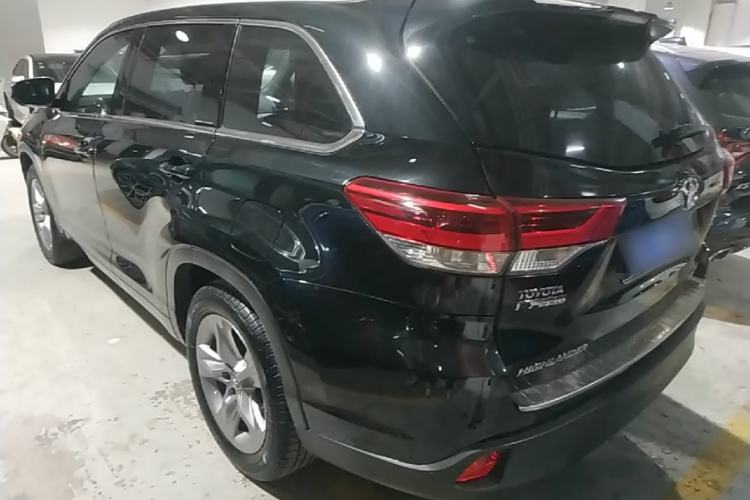 Used Toyota Highlander 2018 2.0T Four-Wheel Drive Prestige Version 7 Seats China VI Standard Rear Left 45 Deg