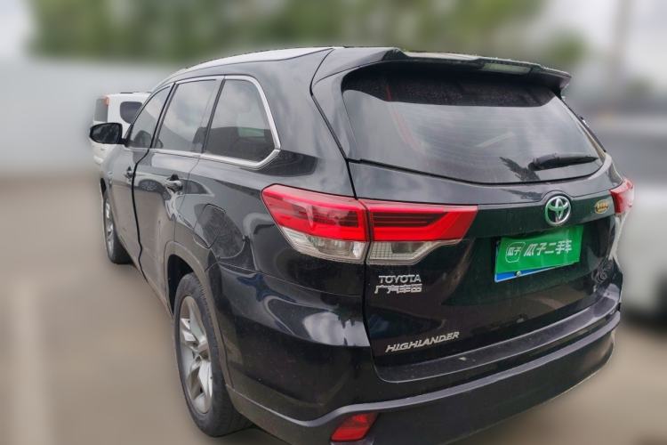Used Toyota Highlander 2018 2.0T Four-Wheel Drive Luxury Version 7 Seats China VI Standard Rear Left 45 Deg