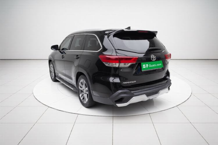 Used Toyota Highlander 2018 2.0T Four-Wheel Drive Luxury Version 7 Seats China VI Standard Rear Left 45 Deg