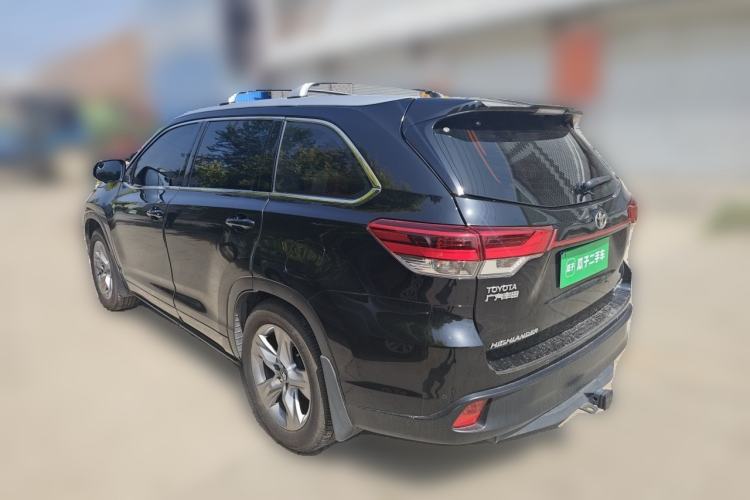 Used Toyota Highlander 2018 2.0T Four-Wheel Drive Prestige Version 7 Seats China VI Standard Rear Left 45 Deg