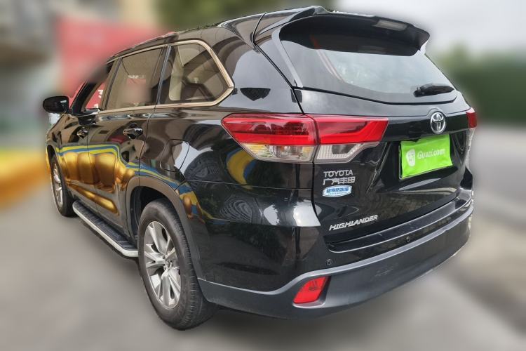 Used Toyota Highlander 2018 2.0T Two-Wheel Drive Elite Edition 5 Seats Emission Standard China V Rear Left 45 Deg