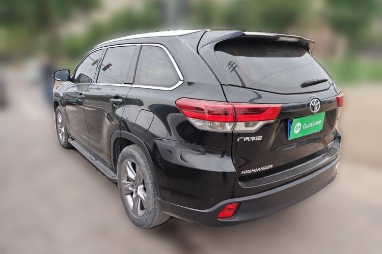 Used Toyota Highlander 2018 2.0T Four-Wheel Drive Luxury Version 7 Seats China VI Standard Rear Left 45 Deg