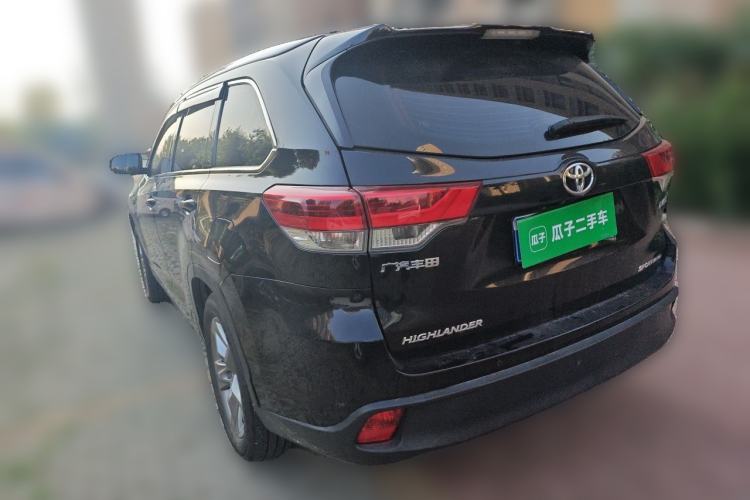 Used Toyota Highlander 2018 2.0T Four-Wheel Drive Luxury Version 7 Seats China VI Standard Rear Left 45 Deg