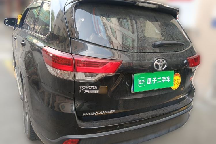 Used Toyota Highlander 2018 2.0T Four-Wheel Drive Luxury Version 7 Seats China VI Standard Rear Left 45 Deg